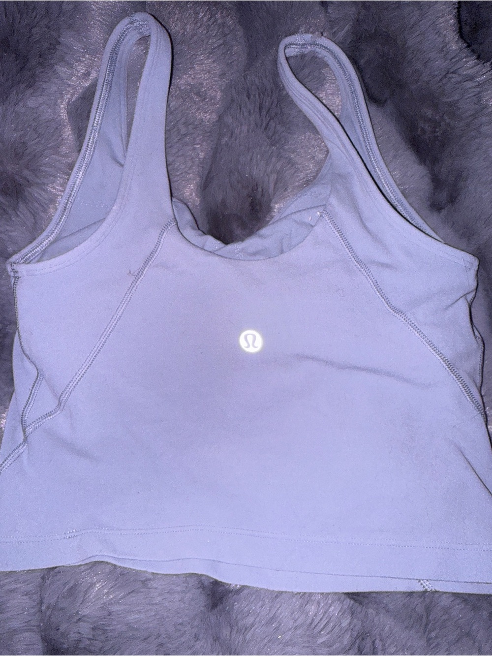 🍋🍋Lululemon Align Tank Top
Chambray blue/grey V-Neck Crop Tank Top, sz 2, guc - Picture 4 of 9